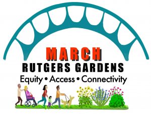 March 2 Rutgers Gardens logo